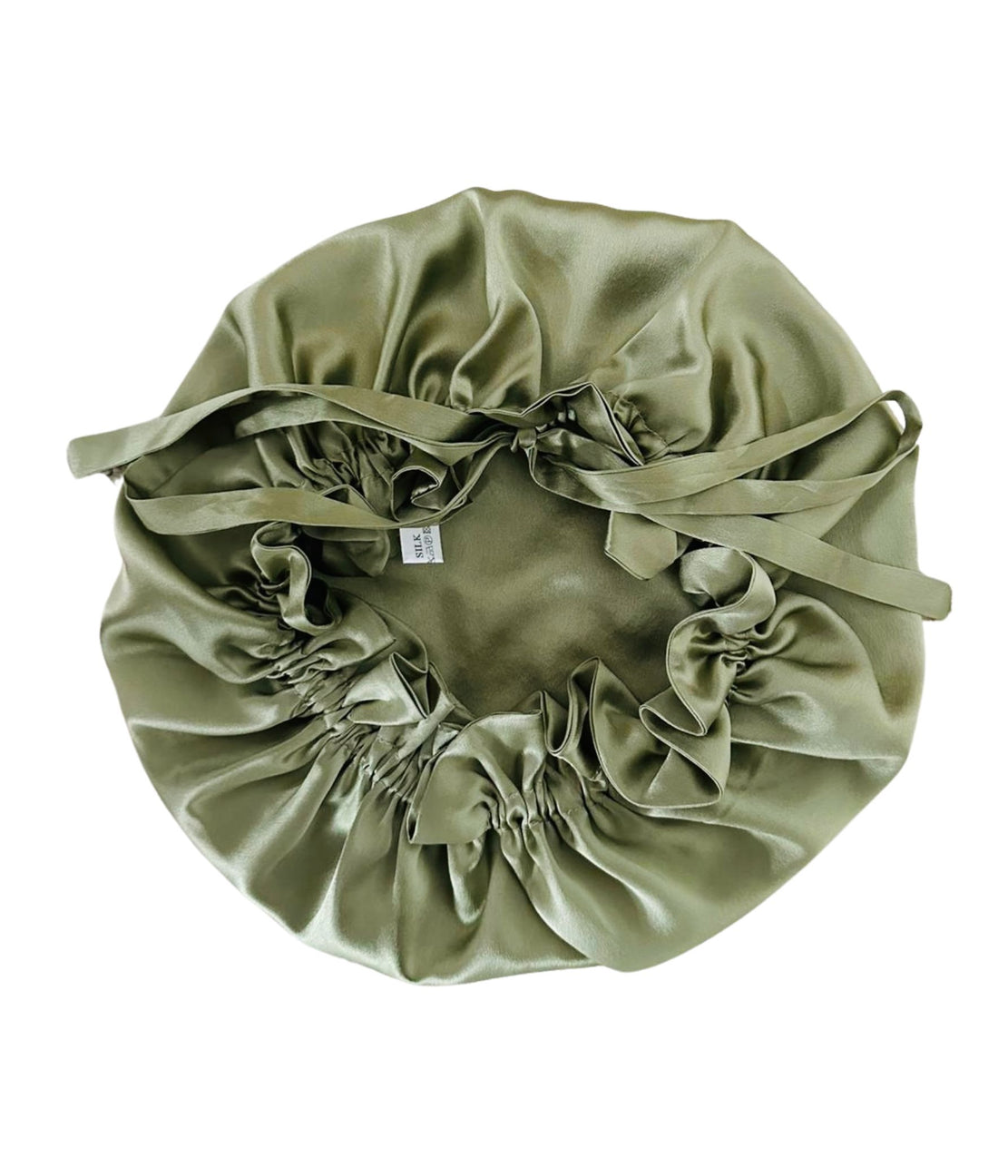 100% Mulberry Silk Adjustable Double Layered Caps Bonnets