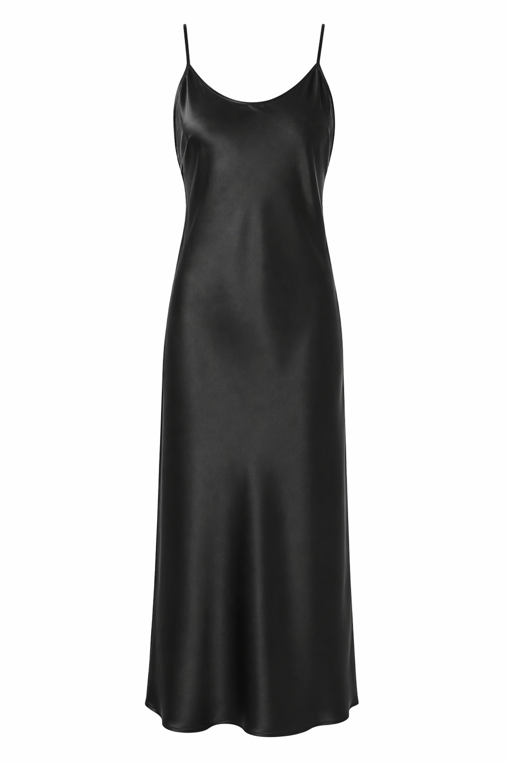 100% Silk Midi Length Silk Dress