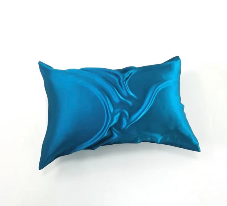 100% Silk Pillowcase for Hair & Skin, 100 mulberry Pure Silk Pillow Case Cover 22 mm | anti aging anti creases | Pack of 1|valentines gift - standard