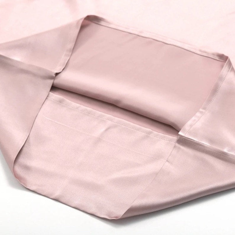 100% Silk Pillowcase for Hair & Skin, 100 mulberry Pure Silk Pillow Case Cover 22 mm | anti aging anti creases | Pack of 1|valentines gift - standard