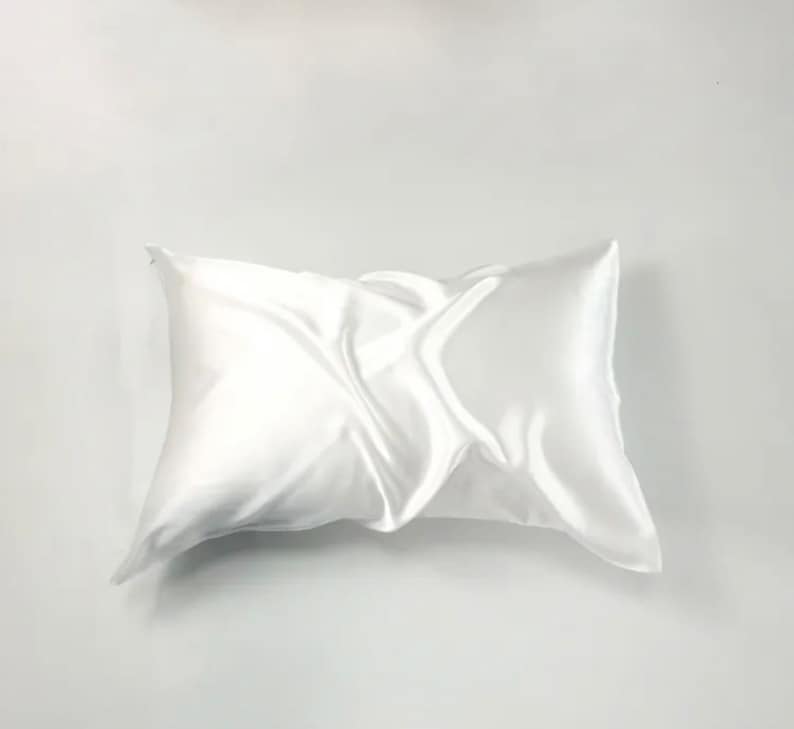 100% Silk Pillowcase for Hair & Skin, 100 mulberry Pure Silk Pillow Case Cover 22 mm | anti aging anti creases | Pack of 1|valentines gift - standard