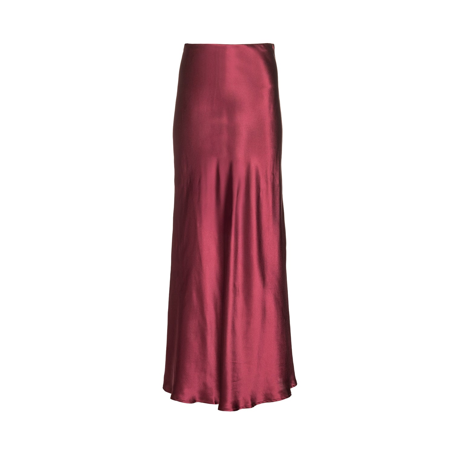 100% Mulberry Silk Slip Skirt Maxi Length