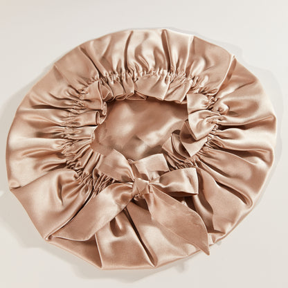 100% Silk Double Layer Long Tie Caps