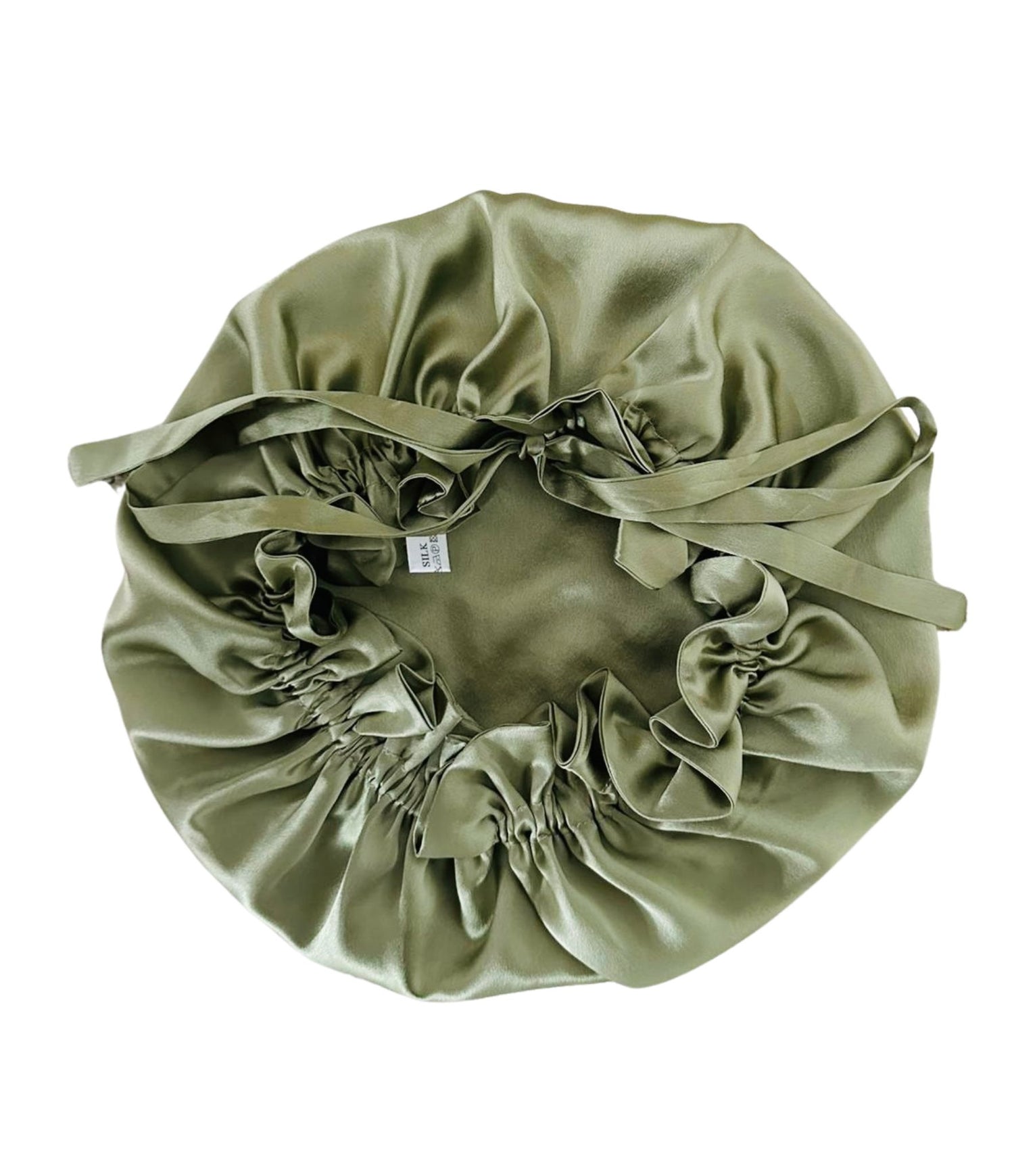 100% Mulberry Silk Adjustable Caps Bonnets