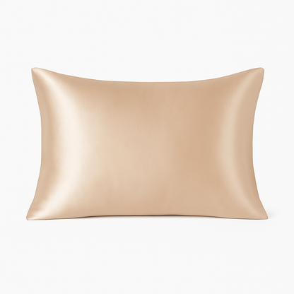 Mulberry Silk Pillowcase for Hair and Skin, 100 Pure Silk Pillow Case Cover 19 Momme zipper style, Standard Size, Pack of 1| valentines gift