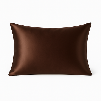 Mulberry Silk Pillowcase for Hair and Skin, 100 Pure Silk Pillow Case Cover 19 Momme zipper style, Standard Size, Pack of 1| valentines gift