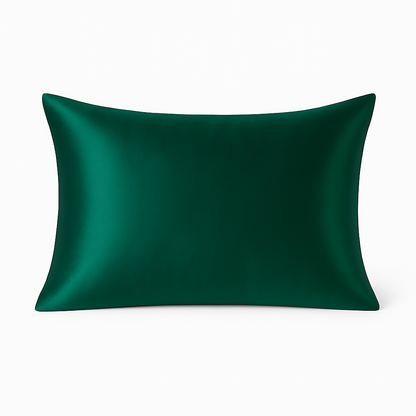 Mulberry Silk Pillowcase for Hair and Skin, 100 Pure Silk Pillow Case Cover 19 Momme zipper style, Standard Size, Pack of 1| valentines gift