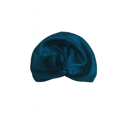 100% Turban Style Twisted Silk Caps