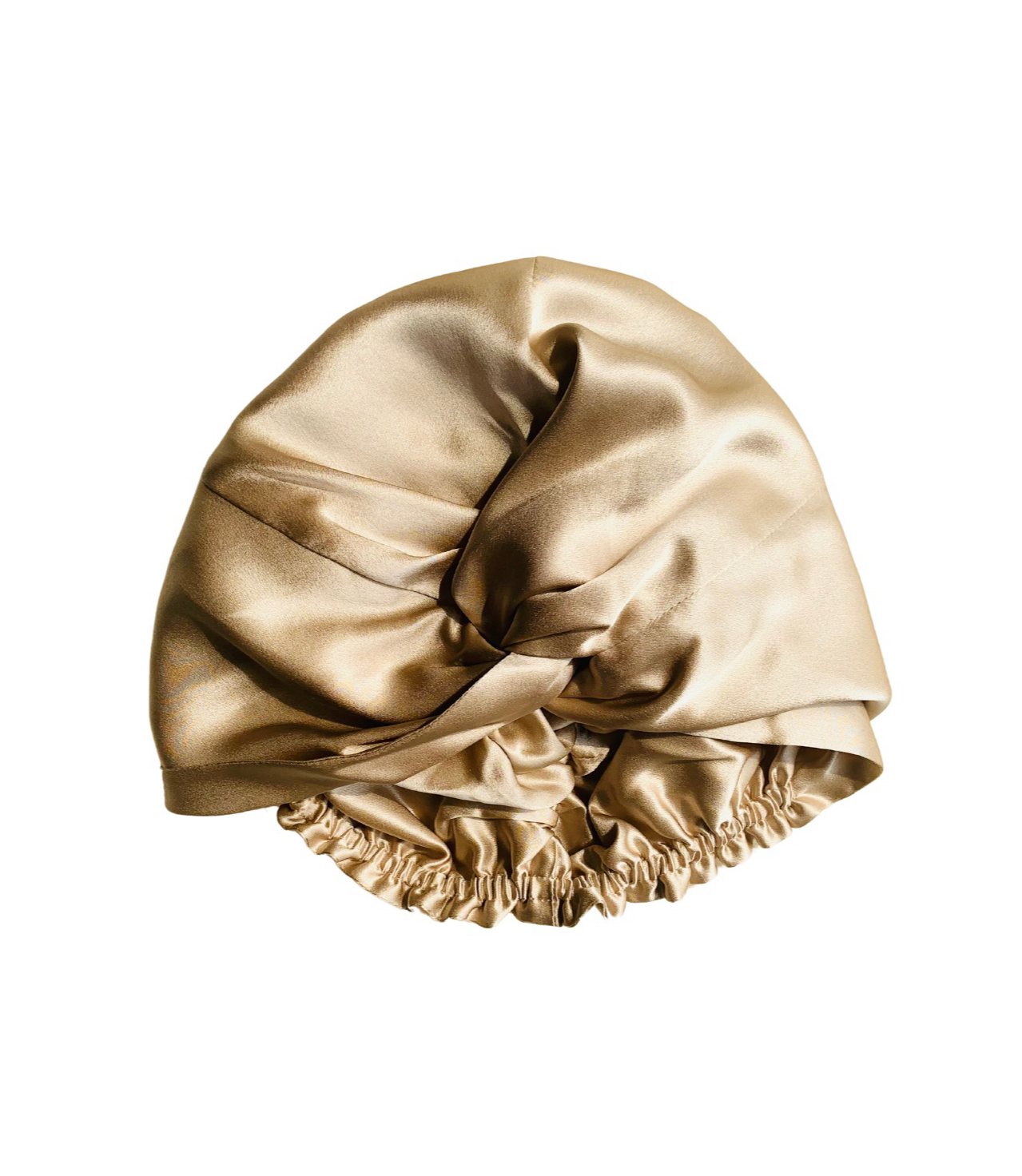 100% Turban Style Twisted Silk Caps