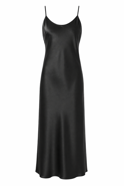100% Silk Midi Length Silk Dress
