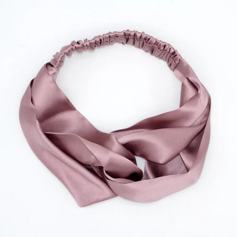 100% silk knot head bands 19 mm