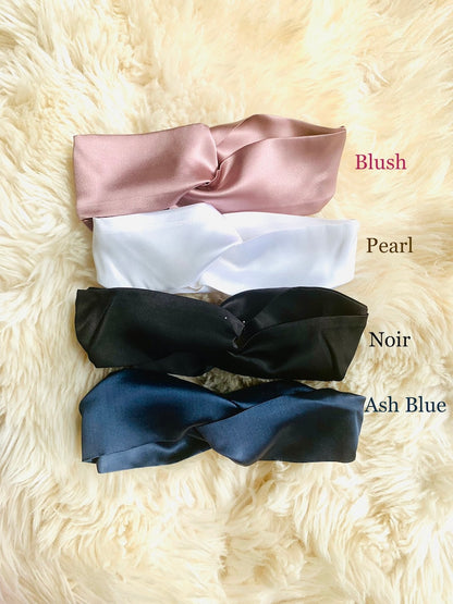 100% Silk Knot Head Bands