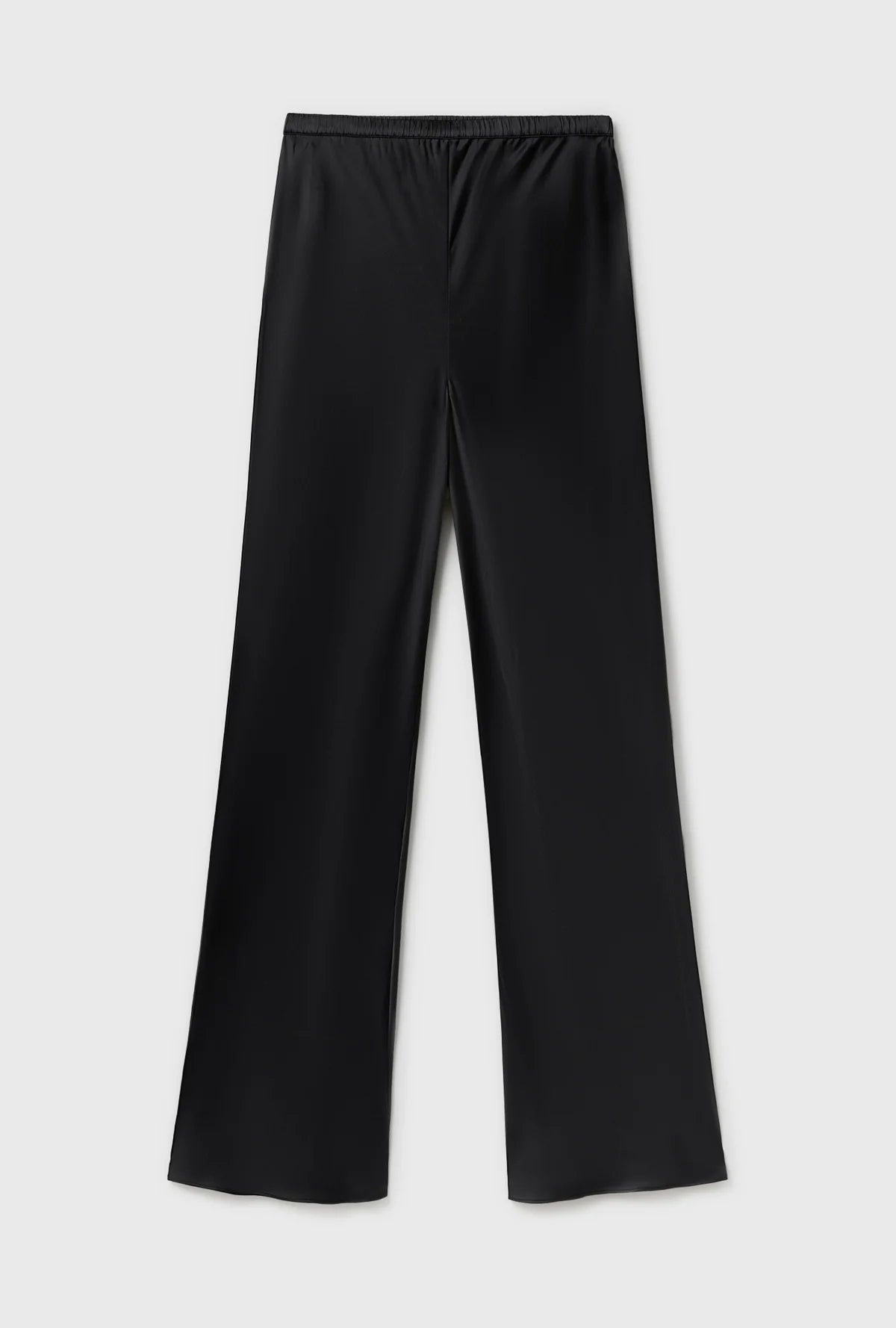 100% Silk Midi Length Silk Bias Cut Pants