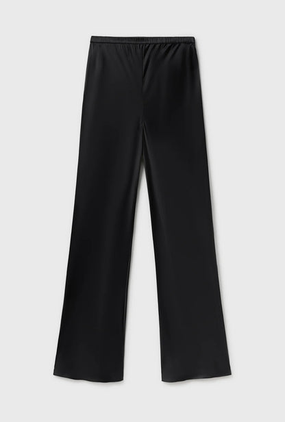 100% Silk Midi Length Silk Bias Cut Pants