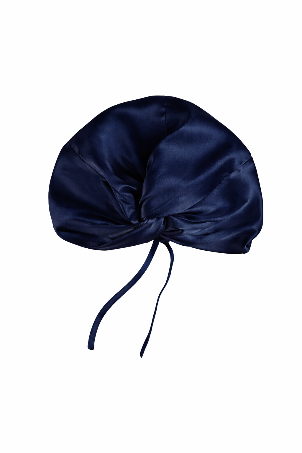 Pure Silk Twisted Turban Style Cap Adjustable Strings
